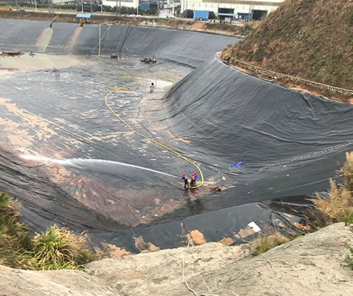 宁化废水池清理